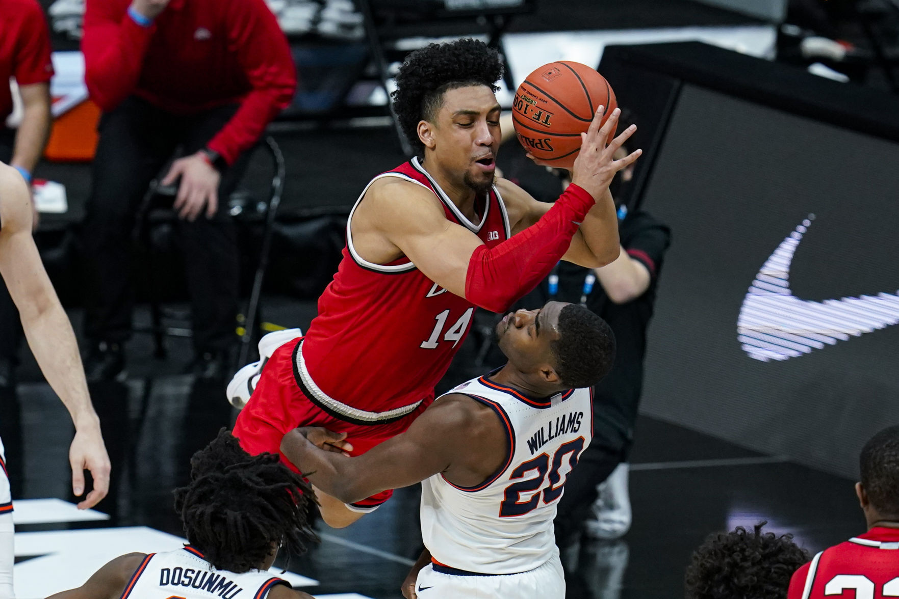 B10 Ohio St Illinois Basketball